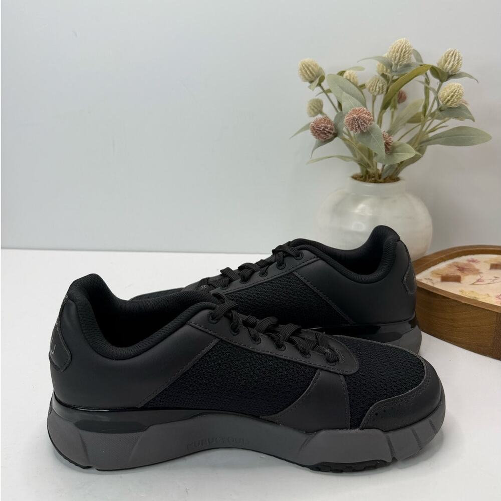 Kuru Quantum 2.0 Walking Comfort Sneaker Jet Black/Slate Gray Women 9 Medium - Picture 6 of 10